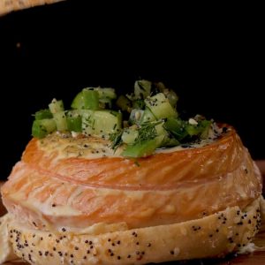 Aldergrills BBQ Smoked Salmon Pinwheel Bagels Recipe