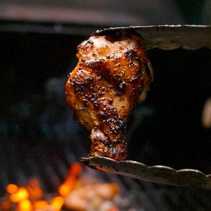 Aldergrills BBQ Bourbon Hot Wings Recipe