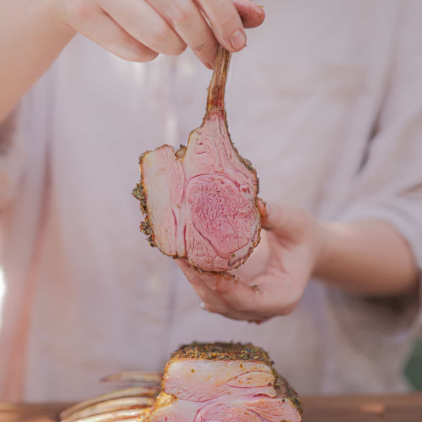 Aldergrills - Souvlaki Rack of Lamb with Roasted Fennel Salad - Recipe