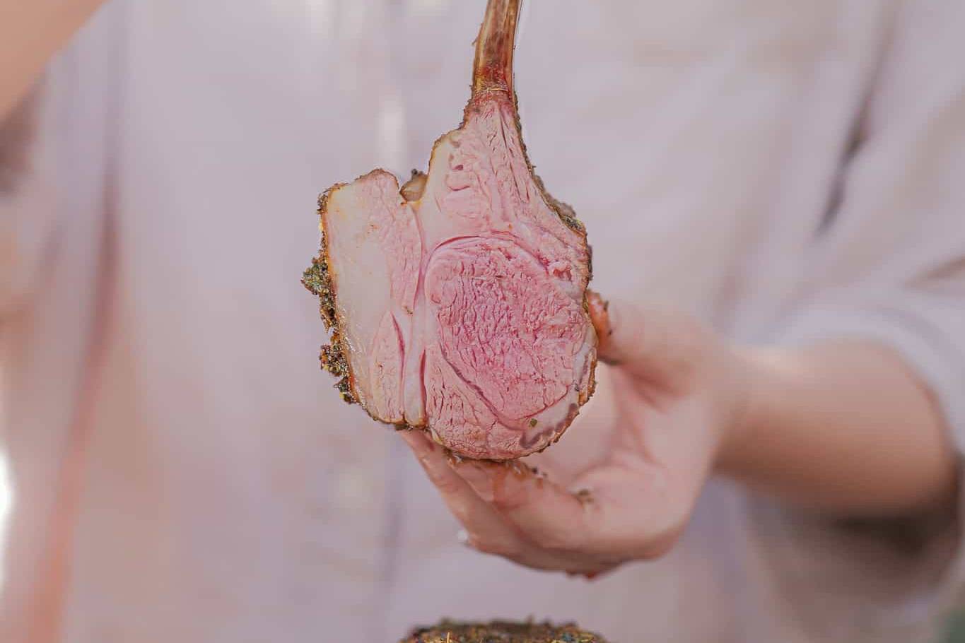 Aldergrills - Souvlaki Rack of Lamb with Roasted Fennel Salad - Recipe